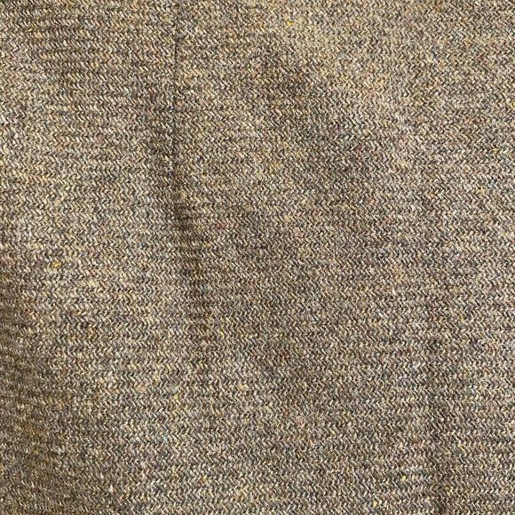 Sisley Skirt Women 6 US / EU38 Solid Green Wool Silk Blend Midi A Line - Picture 4 of 10